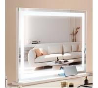 VEVOR Miroir de Maquillage Lumière LED avec Bluetooth USB Support 797x547 mm