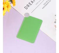 Miroir De Maquillage Incassable En Acier Inoxydable,Style Carte Portable,Mini Poche Incassable,Couverture En Cuir Pu,1 Pièce.Type 7