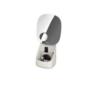 Joseph Joseph Miroir de maquillage Viva rangement cosmétiques miroir grossissant 1x/3x Beige