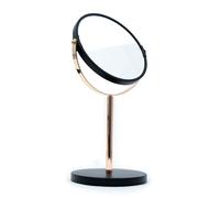 Miroir de maquillage Miroir cosmétique de table 16.9 cm 1x 5x grossissement