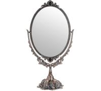 Miroir de Maquillage Miroir décoratif Vintage Ovale et Double-Face Miroir pour Table ,Photographie ,Dressing (Grand,cuivre Ro Label