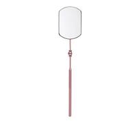 Miroir de maquillage multifonction en acier inoxydable pour vérifier les fournitures d'extension de faux cils