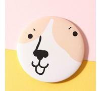 Miroir De Maquillage Rond Multi-Styles, Motifs De Dessin Animé, Poche Compacte Portable Pour Femmes, Cosmétiques, Petits Miroirs Compacts