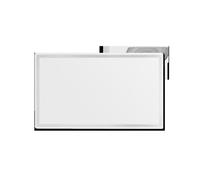 Miroir de maquillage - SONEW - Universel - Acier inoxydable - Argent - Rectangulaire