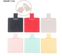 Miroir De Maquillage Ultra-Fin, Miroir De Vanité Cosmétique 6 Couleurs, Poche De Maquillage Rectangulaire Pliable Compact