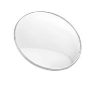 Miroir de montre en verre saphir anti-rayures for la série DW - Plat, blanc et transparent, 1 pièce(28.1mm)