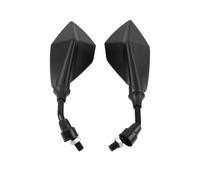 Miroir De Moto De Remplacement, 2 Pièces, 10mm, Grand Angle Réglable, Guidon De Vélo, Miroir Latéral Flexible, Accessoires De Moto(A)