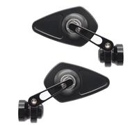 Miroir De Moto Pour KAWASAKI Z800 Z900 Z900RS ZH2 Z1000 Z400 Z1000R Moto Noir CNC Aluminium Guidon Barre Fin Miroir M8 8MM Rétroviseurs Moto