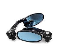 Miroir De Moto Rétroviseur Moto Rétroviseurs Barre D'extrémité Accessoires Moto Pour TRIUMPH Pour Street Triple 675 Twin Street Triple Rétroviseurs Moto(Black)