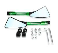 Miroir De Moto Universel 10mm/M10 Rétroviseurs Latéraux Moto Pour Vespa Pour Piaggio Moto Scooter Accessoires Pièces Rétroviseurs Moto(Green)