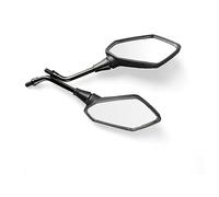 Miroir De Moto Universial 8mm 10mm Moto Miroir Scooter Rétroviseurs 2 Pièces/paire Électromobile Arrière Côté Convexe Miroir Rétroviseurs Moto(8mm)