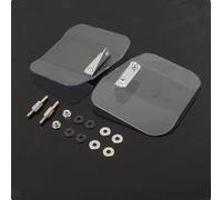 Miroir De Pare-Brise Déflecteur D'aile d'air Garde Main Moto pour H&Onda Goldwing 1800 2001-2016 F6B 2013-2016(White5)
