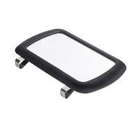 Miroir De Pare-soleil De Voiture - PP Verre Ressort Acier Universel 120g Argent, Miroir Cosmétique Voiture Mioir De Courtoisie Camion, Accessoires De Pare-soleil À Clipser Stable | Expérience De Cond