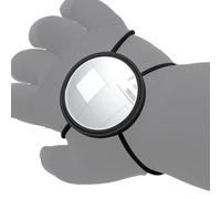 Miroir De Plongée Avec Dragonne - Outil D'observation Sous-marine Portable, Réglable Et Étanche | Miroir De Poignet D'observation Pour Plongeur De Sécurité | Miroirs À Main Convexes Avec Sangle Sécuri