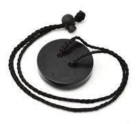 Miroir de plongée réglable à 360 degrés avec cadre en ABS, lentille en verre transparent et cordon en corde pour fixation à l'anneau en D ou BC (noir)