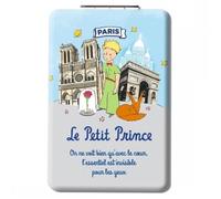 Miroir de poche - Enesco - Le Petit Prince à Paris - 9,5 cm - Rectangulaire - Aquarelles incluses