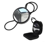 Miroir de poignet pour plongée sous-marine avec sangle réglable pour un port facile, détecte les fuites d'équipement et reste en sécurité autour de vous (noir)