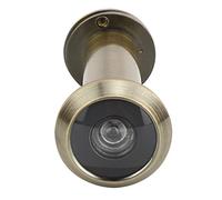 Miroir De Porte Antivol Angle De Vision De 220 Degrés Visionneuse De Porte De Sécurité Avec Couverture Arrière Quincaillerie De Porte à la Maison Accessoires De Porte(bronze)