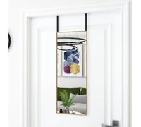 Miroir de porte Golden 30x80 cm verre et aluminium
