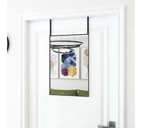 Vidaxl Miroir De Porte Noir 40x60 Cm Verre Et Aluminium