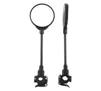 Miroir de poussette de jogging, miroir de poussette pour voir bébé - Miroir rotatif flexible pour poussette pour tout-petit,Miroir de sécurité convexe pour poussette, facile à installer, pour poussett