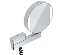 Emco Bad Miroir de rasage LED rond 109506018 – 2 faces, grossissement 3x/7x, bras articulé