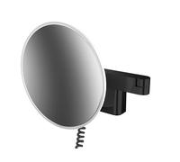 Miroir de rasage et cosmétique LED EMCO, modèle mural, double bras articulé, ...