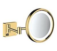 hansgrohe AddStoris LED-miroir de rasage, 41790990, Couleur: Optique en or poli