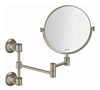 Hansgrohe Miroir de rasage Axor Montreux 42090820 – 1x, pivotant et inclinable, mural, nickel brossé