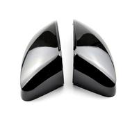 Miroir de remplacement A3 S3 8V RS3 Couvercles de rétroviseur voiture Capuchon Coque Boîtier Porte Côté Rétroviseur Couvre Accessoires(No Side Assist-2)