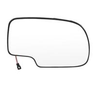 Miroir de rétroviseur chauffant côté droit avec clignotant LED 88944392 de remplacement pour Escalade 2003-2007 côté passager 25,9 x 16,5 cm