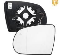 Miroir De Rétroviseur Chauffant De Remplacement Pour La Porte Gauche pour Jeep Cherokee 2014-2019