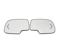 Miroir de rétroviseur Compatible Avec Chevy Pour Avalanche 1500 2500 2003-2006 Porte Côté Conducteur Et Passager Pour Rétroviseur D'aile En Verre Plaque De Clignotant Chauffante(2pc Left+Right)
