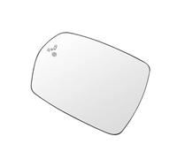 Miroir de rétroviseur Compatible Avec Ford Pour Edge Version Américaine 2015 2016 2017 2018 2019 2020 2021 Rétroviseur Latéral Chauffant Angle Mort En Verre Côté Gauche droit Blanc(Left)