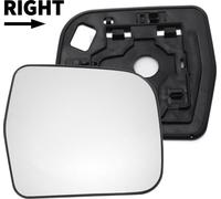 Miroir De Rétroviseur Droit C?té Conducteur Non Chauffant Avec Plaque De Support De Remplacement Pour Toyota Previa Estima 2000-2006