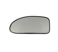 Miroir de rétroviseur Verre Compatible avec Ford pour Focus 1998 1999 2000 2001 2002 2003 2004 porte de voiture pour verre de rétroviseur avec plaque arrière chauffante(Left)