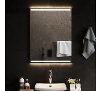 Miroir de Salle de Bain à LED 100x40 cm Maquillage Coiffeuse Toilette vidaXL