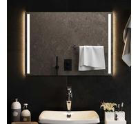 Miroir de Salle de Bain à LED 100x40 cm Maquillage Coiffeuse Toilette vidaXL