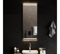 Miroir de Salle de Bain à LED 100x40 cm Maquillage Coiffeuse Toilette vidaXL