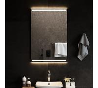 Miroir de Salle de Bain à LED 100x40 cm Maquillage Coiffeuse Toilette vidaXL