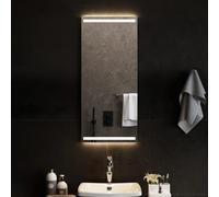 Miroir de Salle de Bain à LED 100x40 cm Maquillage Coiffeuse Toilette vidaXL
