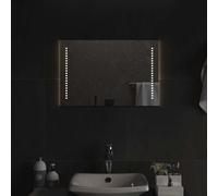 Miroir de Salle de Bain à LED 100x40 cm Maquillage Coiffeuse Toilette vidaXL