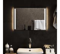 Miroir de Salle de Bain à LED 100x40 cm Maquillage Coiffeuse Toilette vidaXL