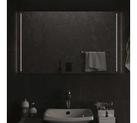 Miroir de Salle de Bain à LED 20x40 cm Décoratif Cosmétique Maquillage vidaXL