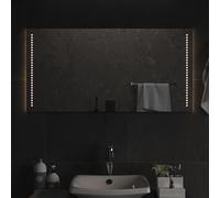 Miroir de Salle de Bain à LED 20x40 cm Décoratif Cosmétique Maquillage vidaXL