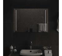 Miroir de Salle de Bain à LED 20x40 cm Décoratif Cosmétique Maquillage vidaXL