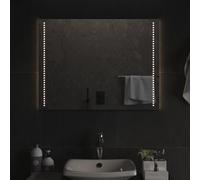 Miroir de Salle de Bain à LED 20x40 cm Décoratif Cosmétique Maquillage vidaXL