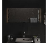 Miroir de Salle de Bain à LED 20x40 cm Décoratif Cosmétique Maquillage vidaXL