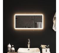Miroir de Salle de Bain à LED 40x20 cm Maquillage Coiffeuse Toilette vidaXL