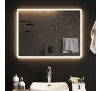 Miroir de Salle de Bain à LED 40x20 cm Maquillage Coiffeuse Toilette vidaXL